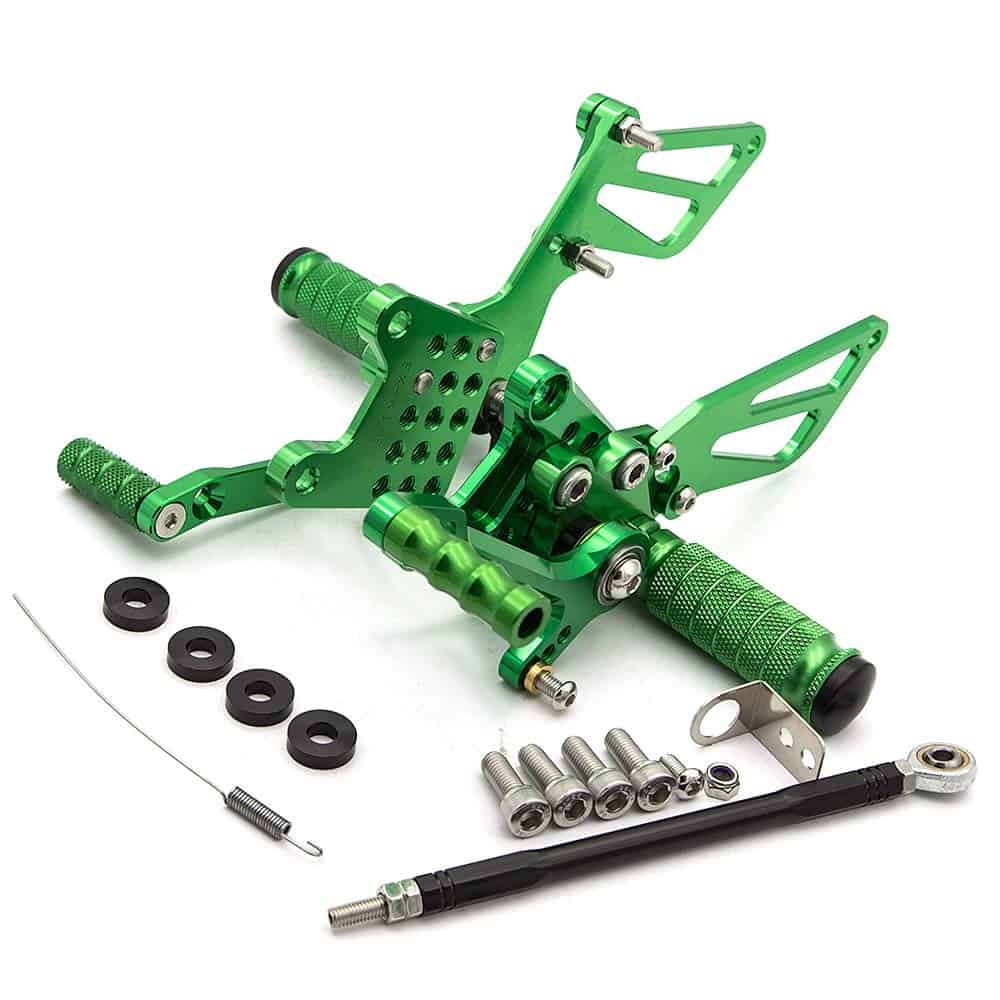 Juego de estriberas traseras para motocicleta para GSXR750 - Imagen 4