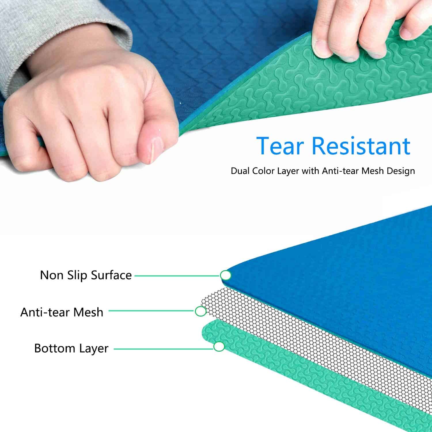 Tapete de Yoga Antideslizante IUGA - Tapete de Yoga - Imagen 5