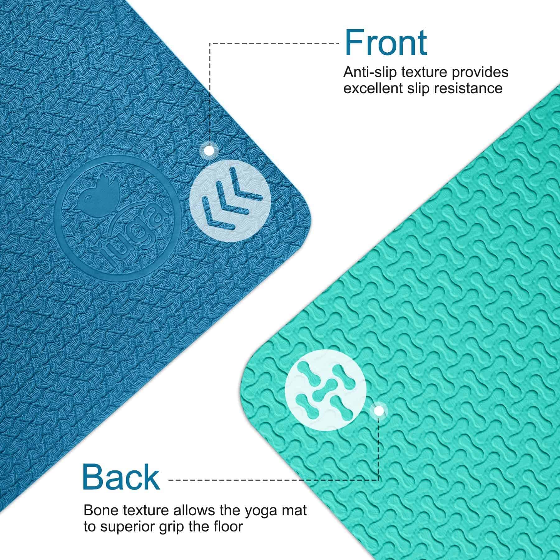 Tapete de Yoga Antideslizante IUGA - Tapete de Yoga - Imagen 4