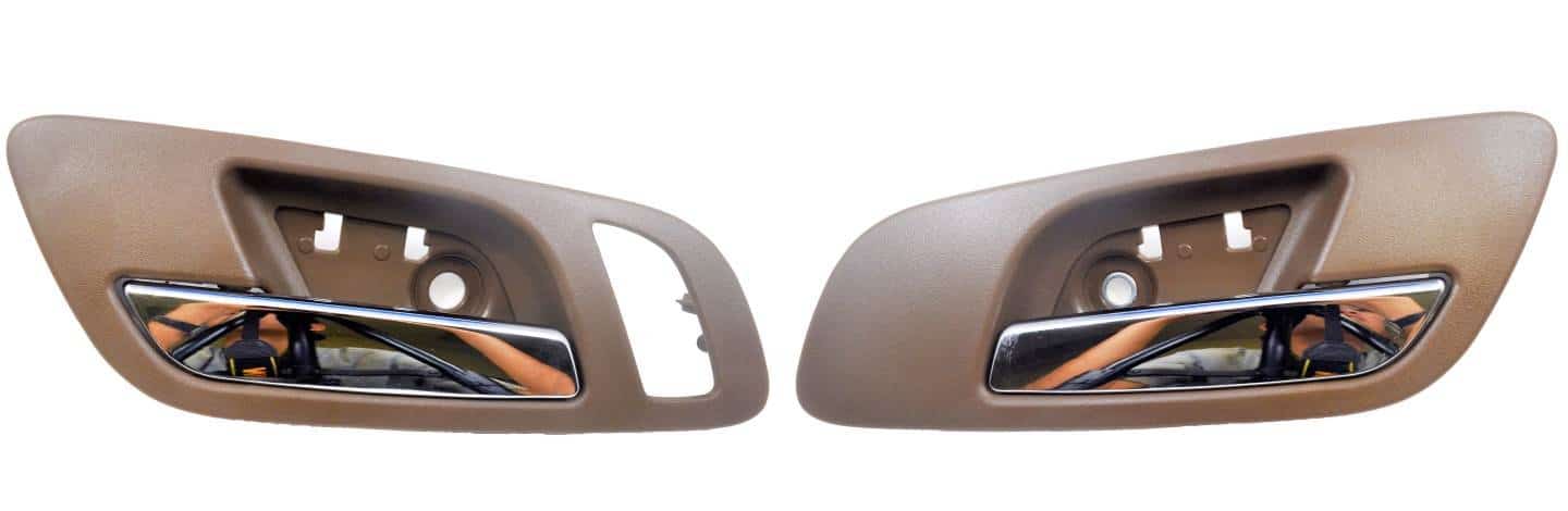 Manija interior de la puerta interior del -Marrón