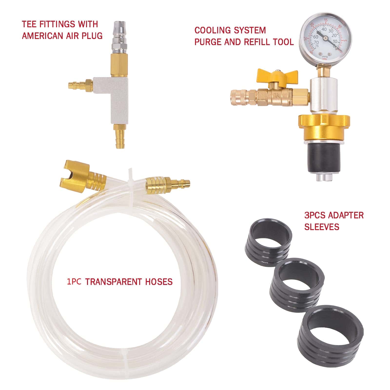 Kit de purga y llenado al vacío del sistema de enfriamiento - Imagen 4