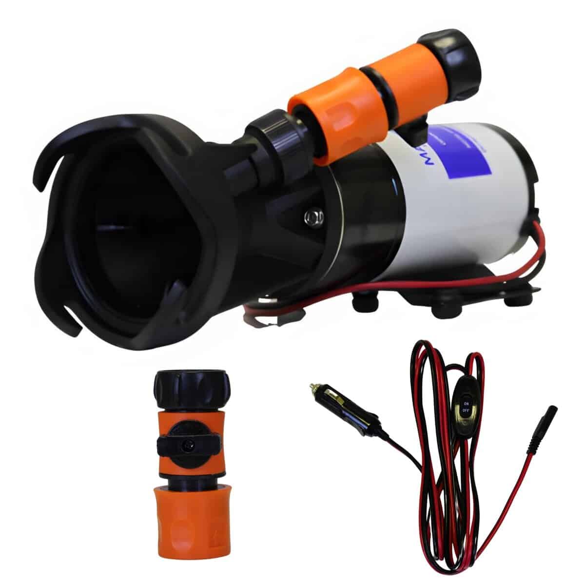 Bomba Trituradora de Macerador RV SewerFlo con Liberación