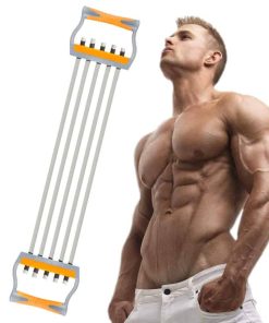 TOCO FREIDO Chest Expander, 5 Tubos Ajustables Entrenador