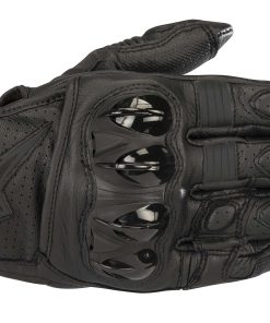 Guantes de Cuero Alpinestars Celer V2-Negro/Negro-M