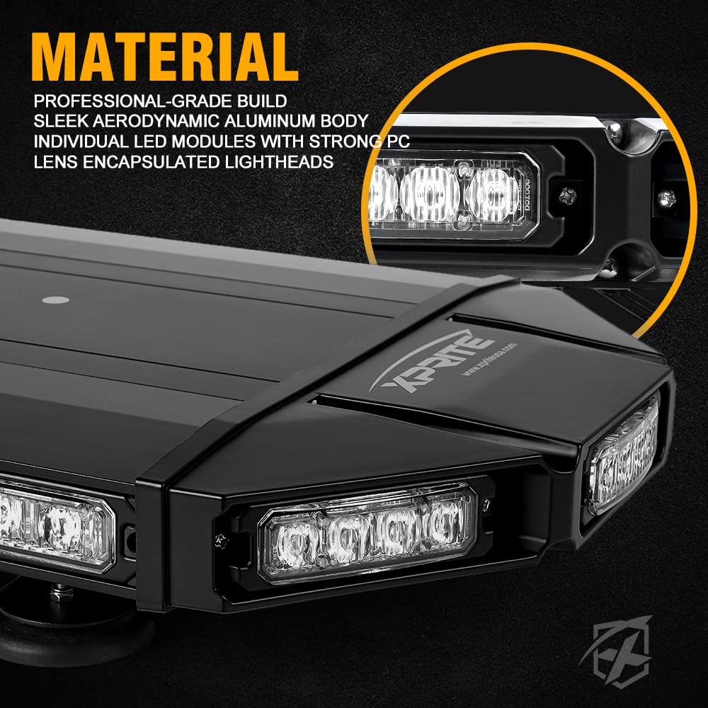 Barra de luces estroboscópicas de emergencia Xprite 27" - Imagen 5