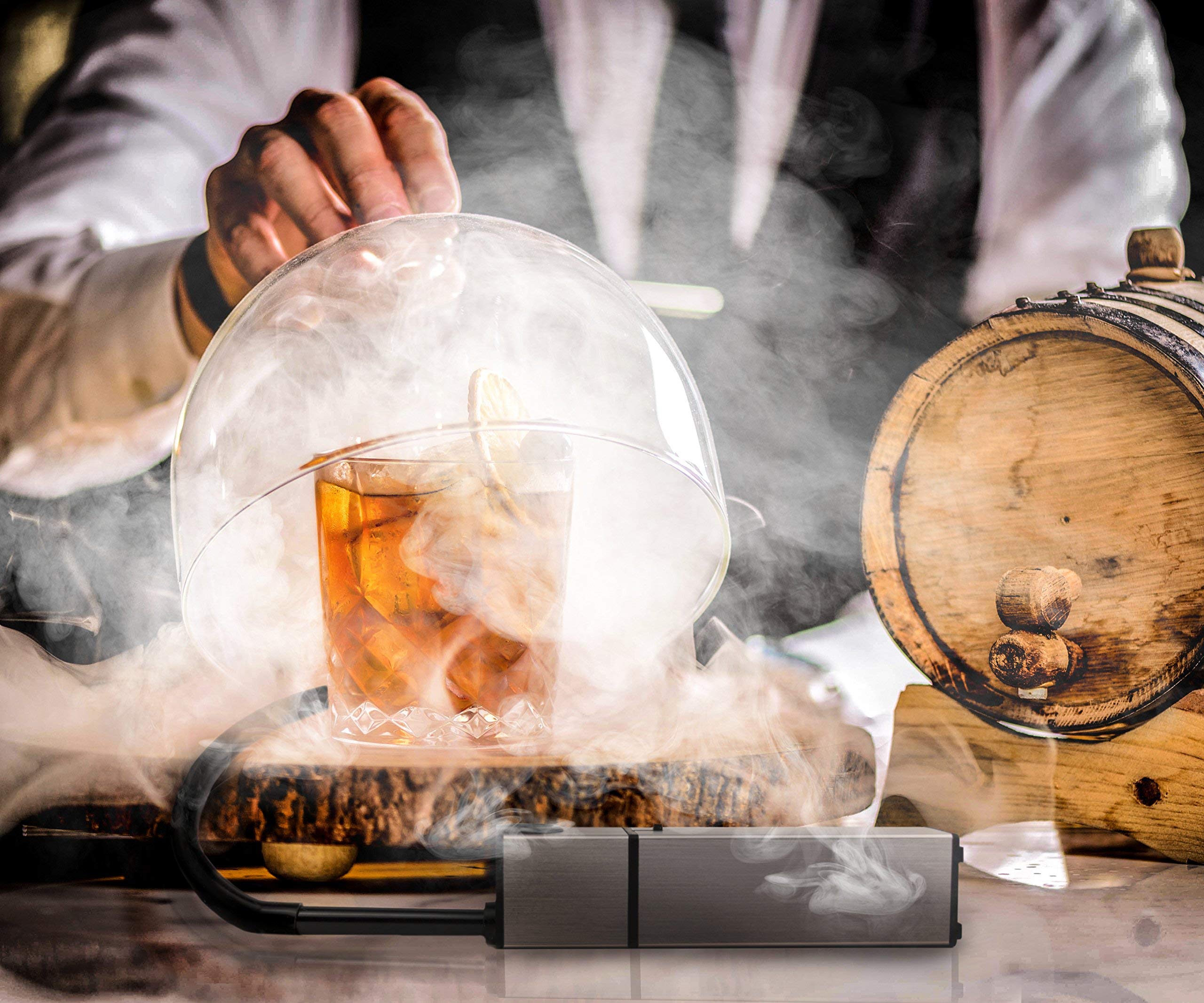 Kit de Ahumador para Cócteles - Infusor de Bebidas y Comida - Imagen 3