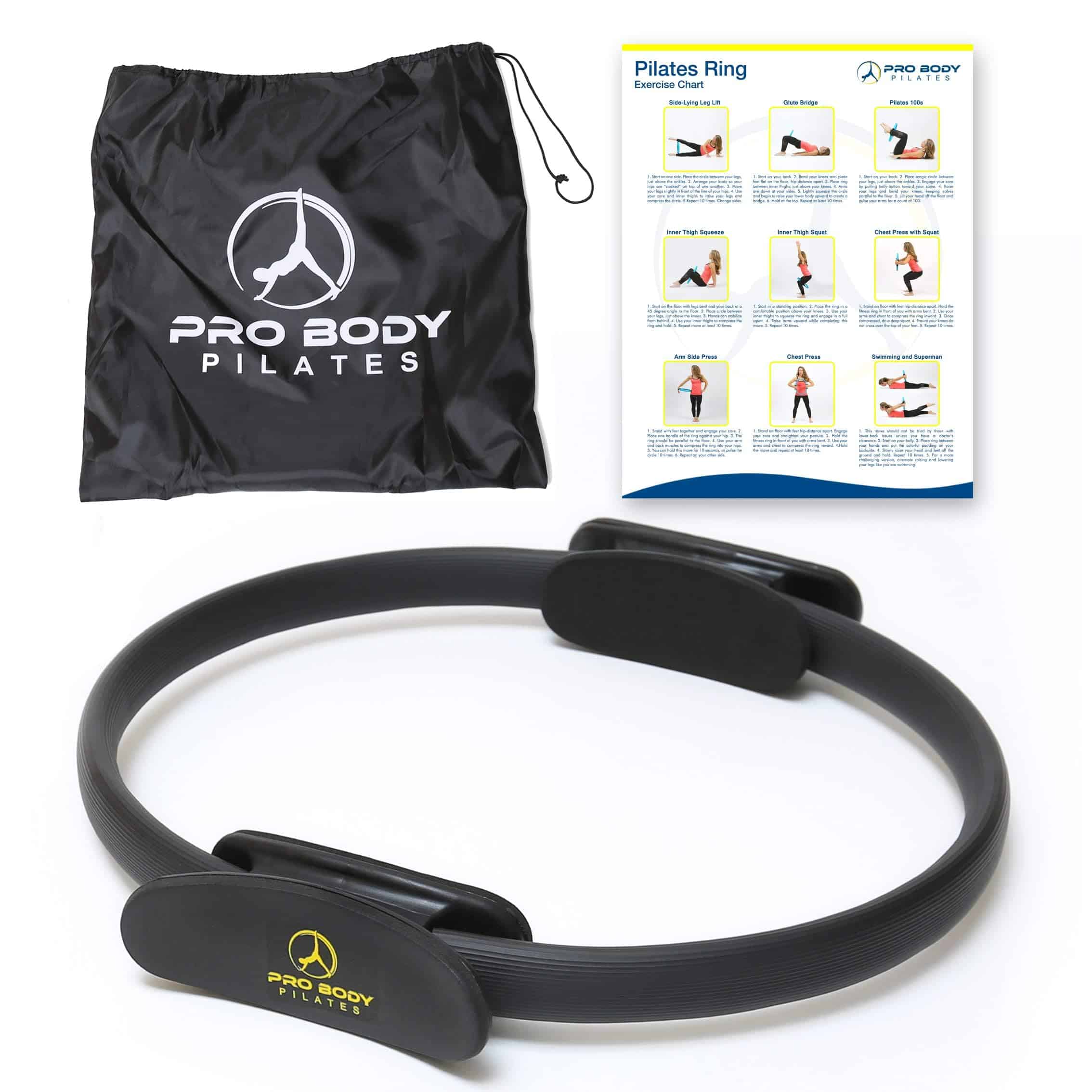 ProBody Anillo de Pilates � 14 Pulgadas Anillo Fitness para
