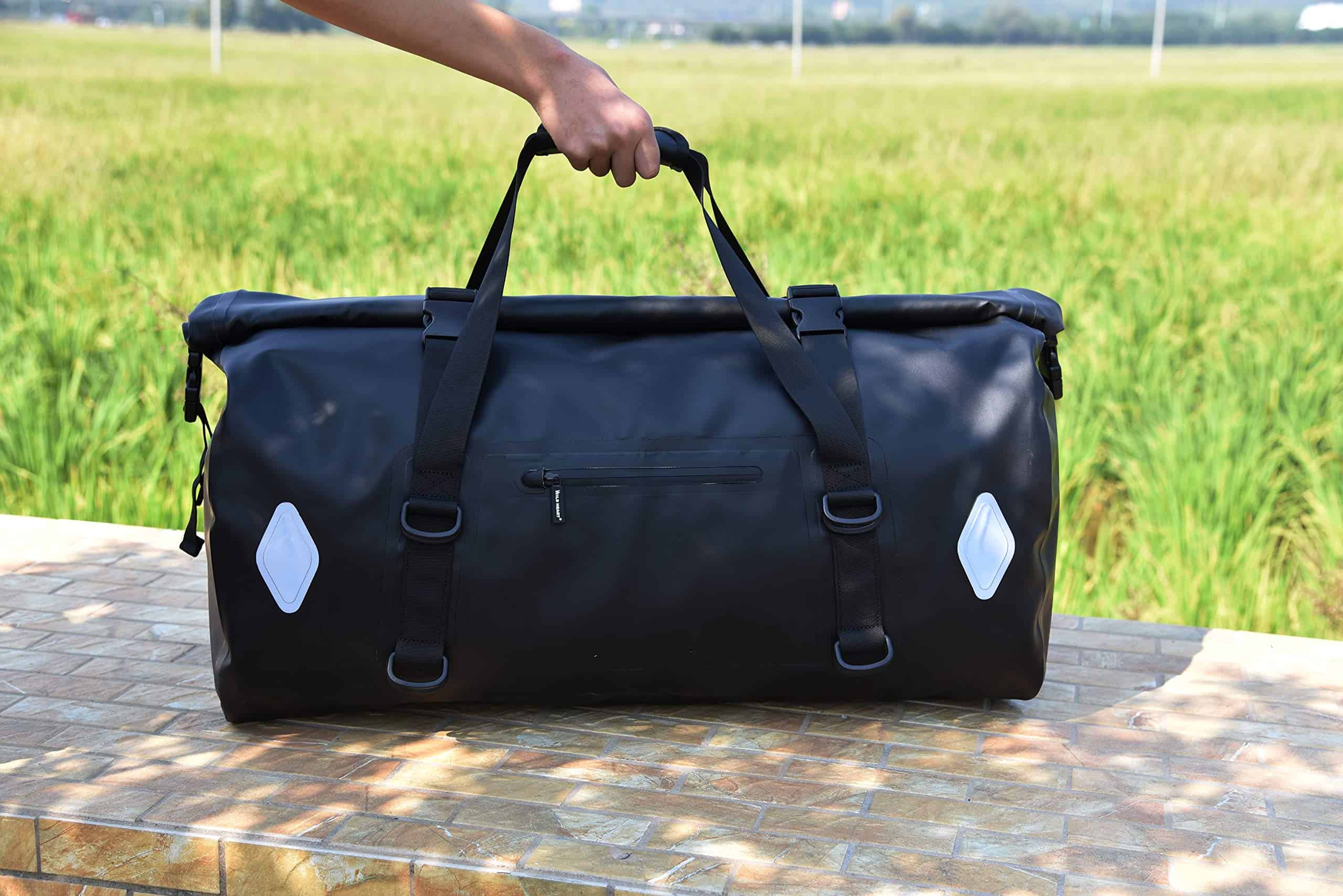 Bolsa Impermeable 55L 66L 77L para Moto para Viajes, - Imagen 6