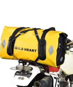 Bolsa impermeable WILD HEART 66L para motocicleta, viajes,