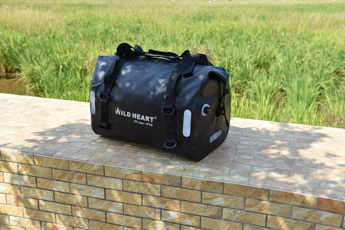 Bolsa Impermeable WILD HEART 55L 66L 77L para Motocicleta - Imagen 7