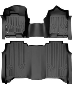 Juego de alfombrillas MAXLINER para 2 filas color negro