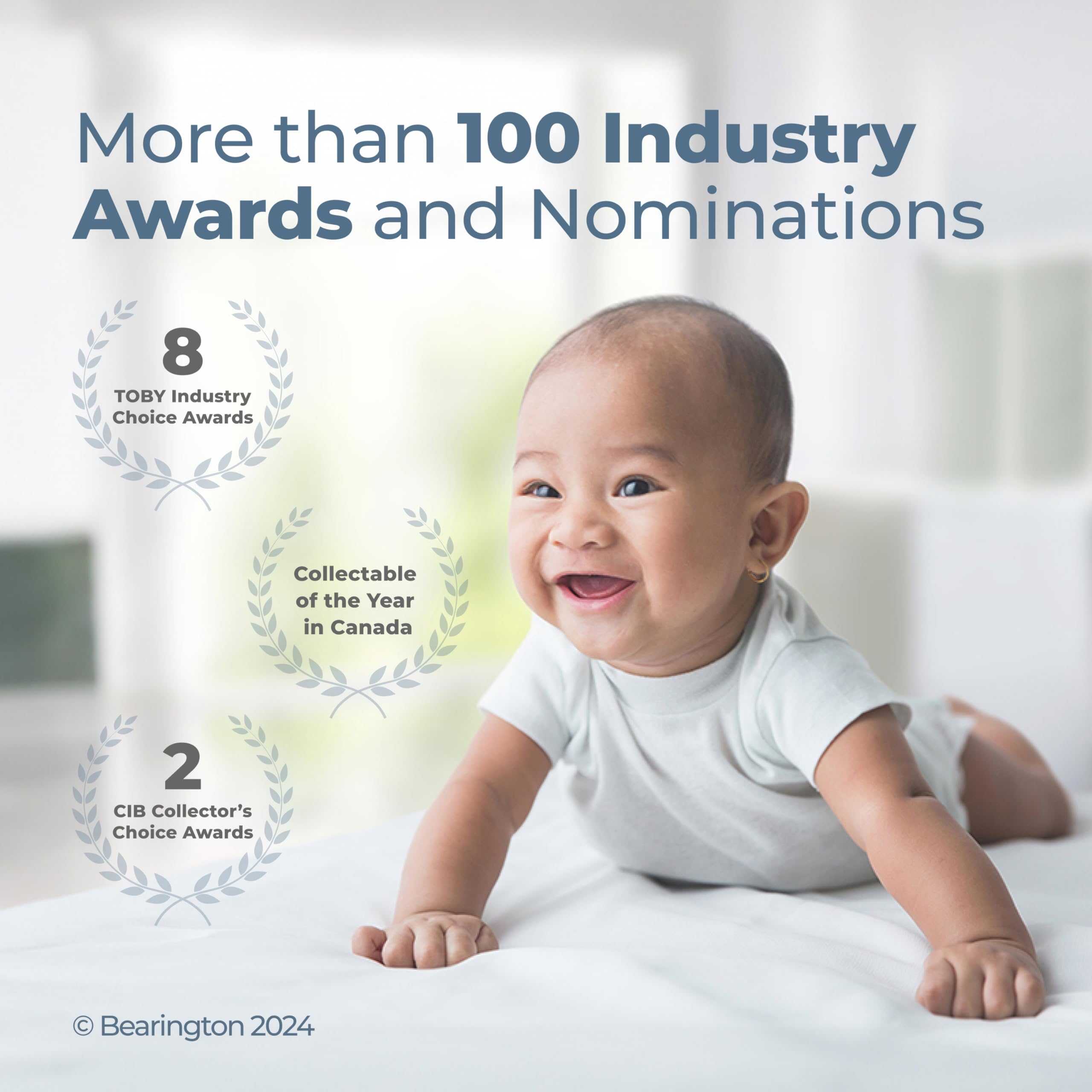 Cobija de Juego Bearington Baby Lil' Spot, Perrito Beige de - Imagen 5