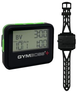 Gymboss Plus Interval Timer y Cronómetro con Correa Gymboss