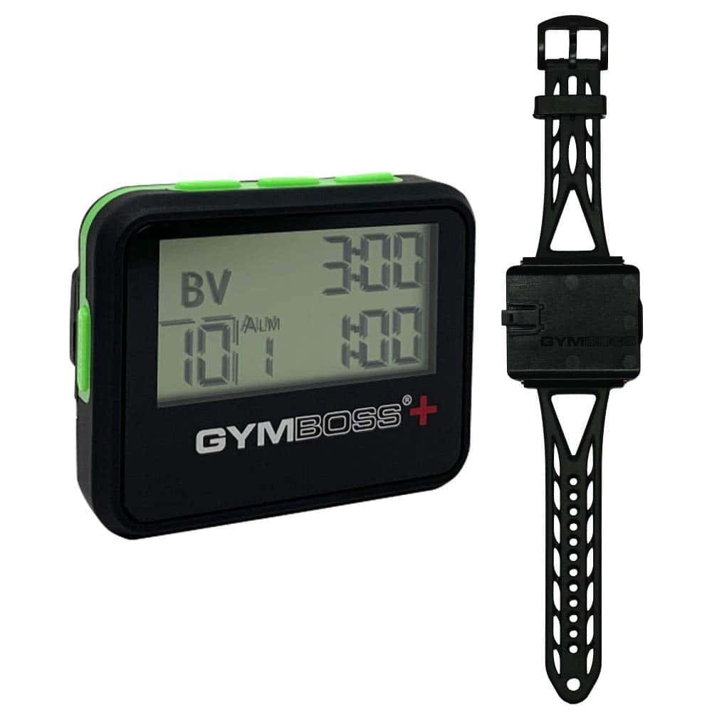 Gymboss Plus Interval Timer y Cronómetro con Correa Gymboss