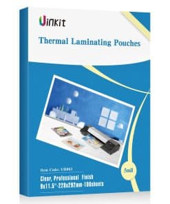 Uinkit Hot Thermal Laminating Pouches 5Mil Thick 9x11.5