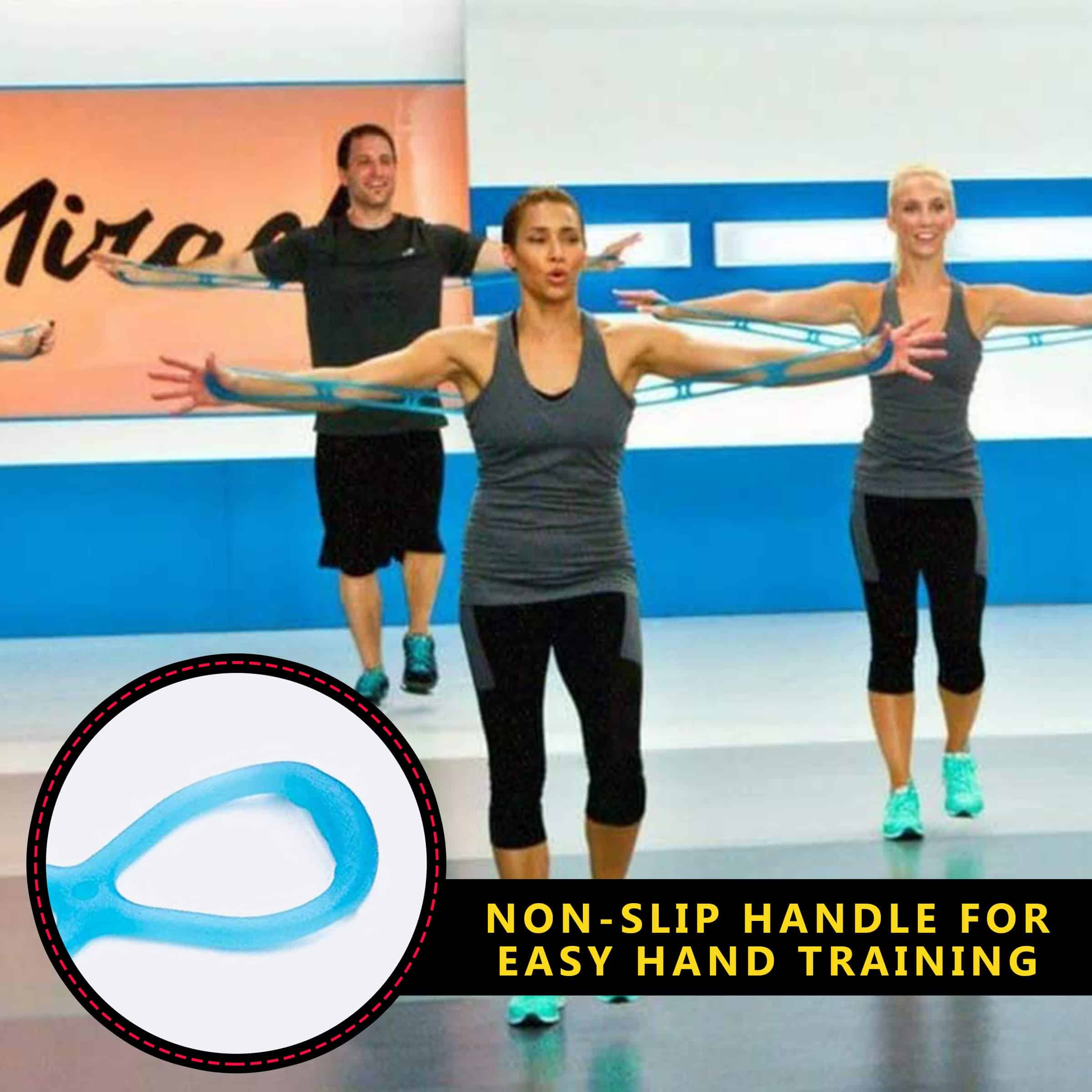 Banda de Resistencia para Caminar en Casa 7 Anillos - Imagen 4