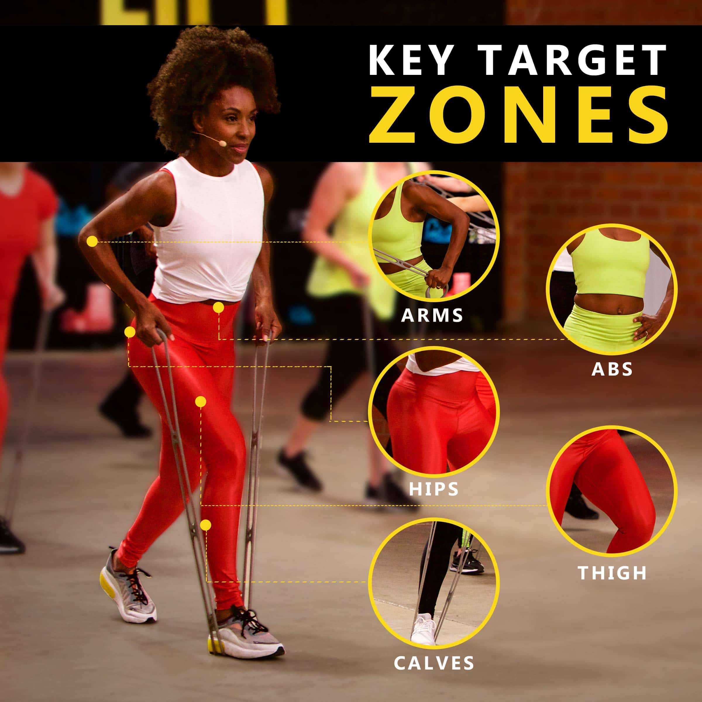 Banda de Resistencia para Caminar en Casa 7 Anillos - Imagen 5