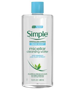 Simple Water Boost Micellar Cleansing Water para Piel