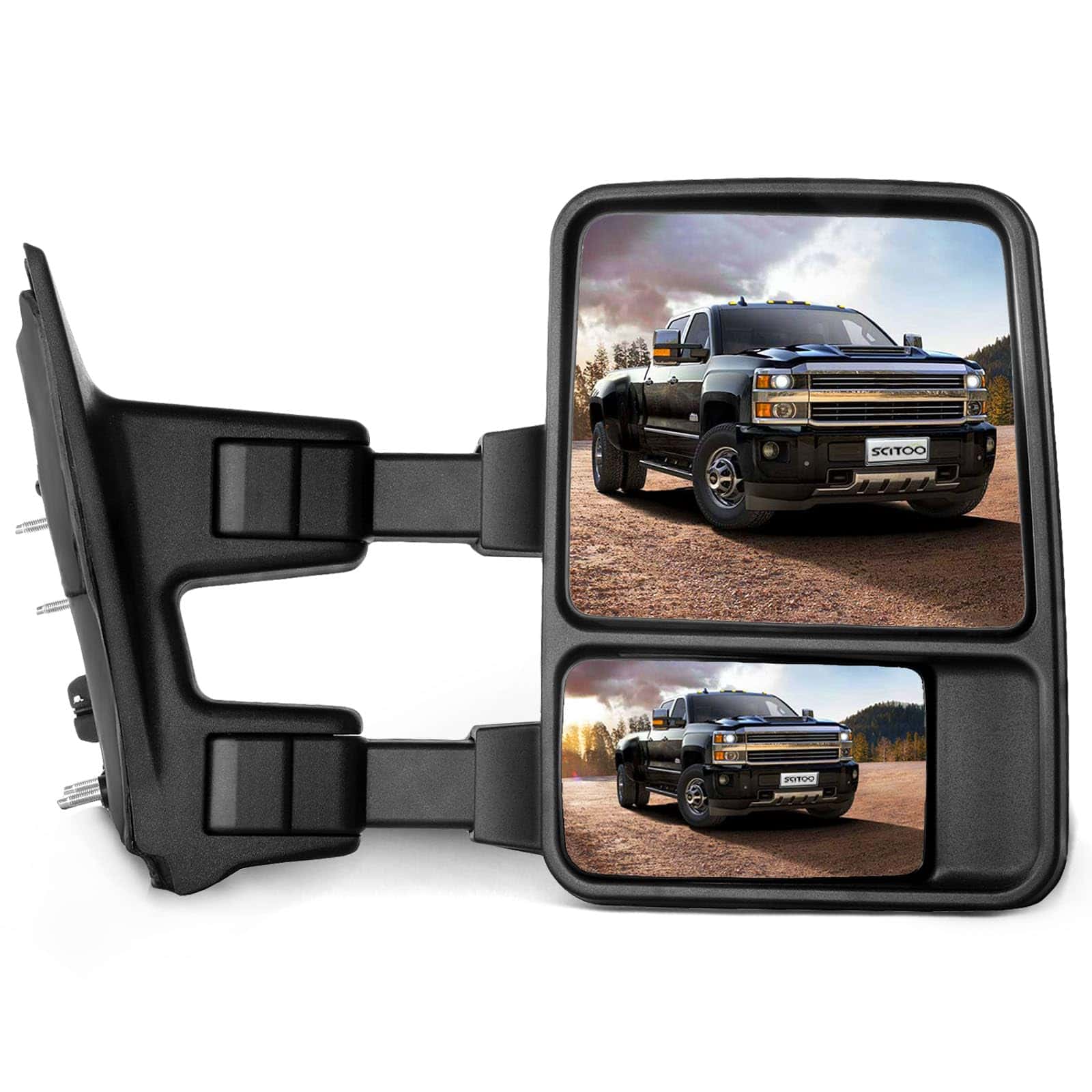 Espejo de Remolque SCITOO Compatible con 2003-2007 Para