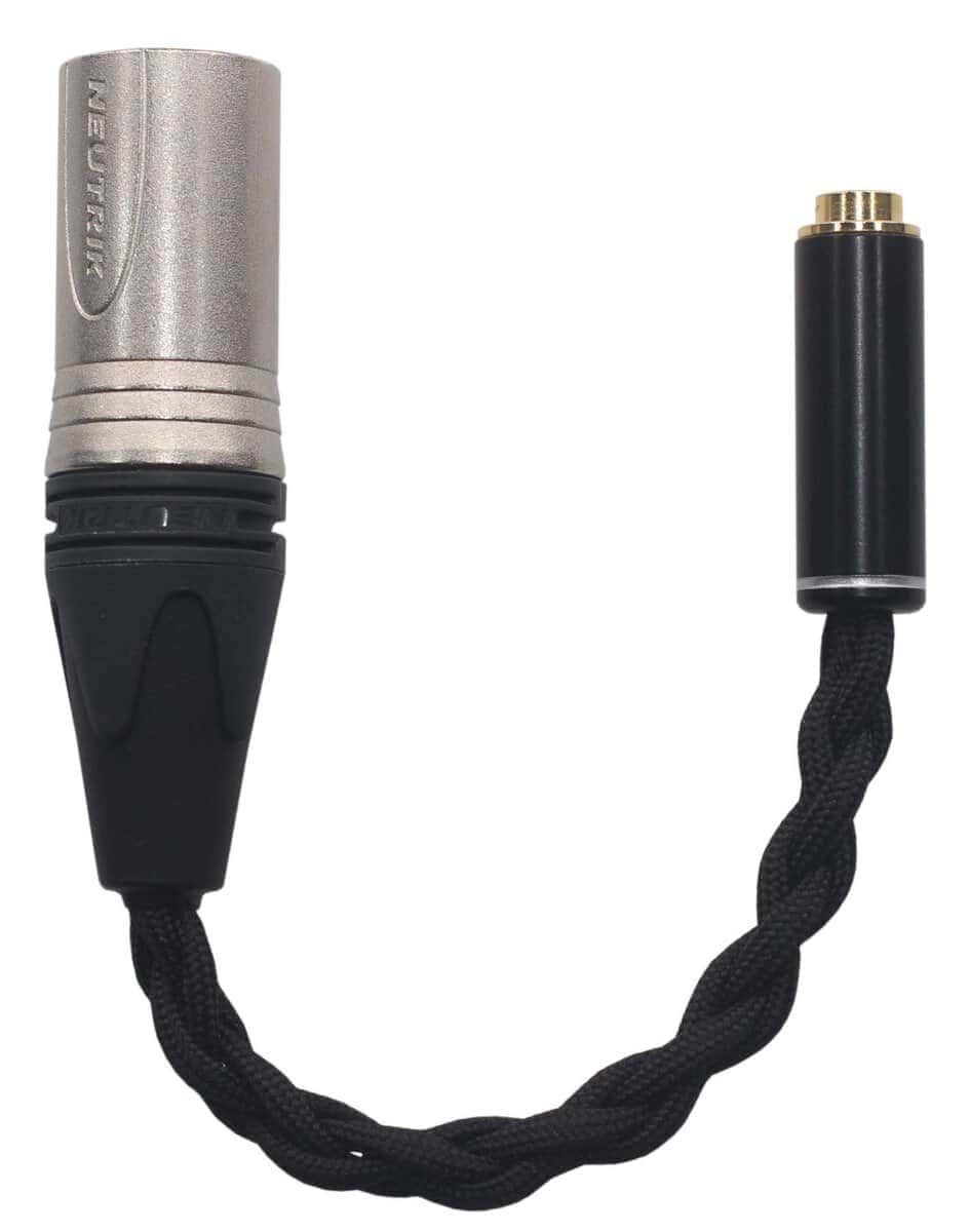Cable Balanceado Macho 4-pin XLR a Hembra 4.4mm Trrs,