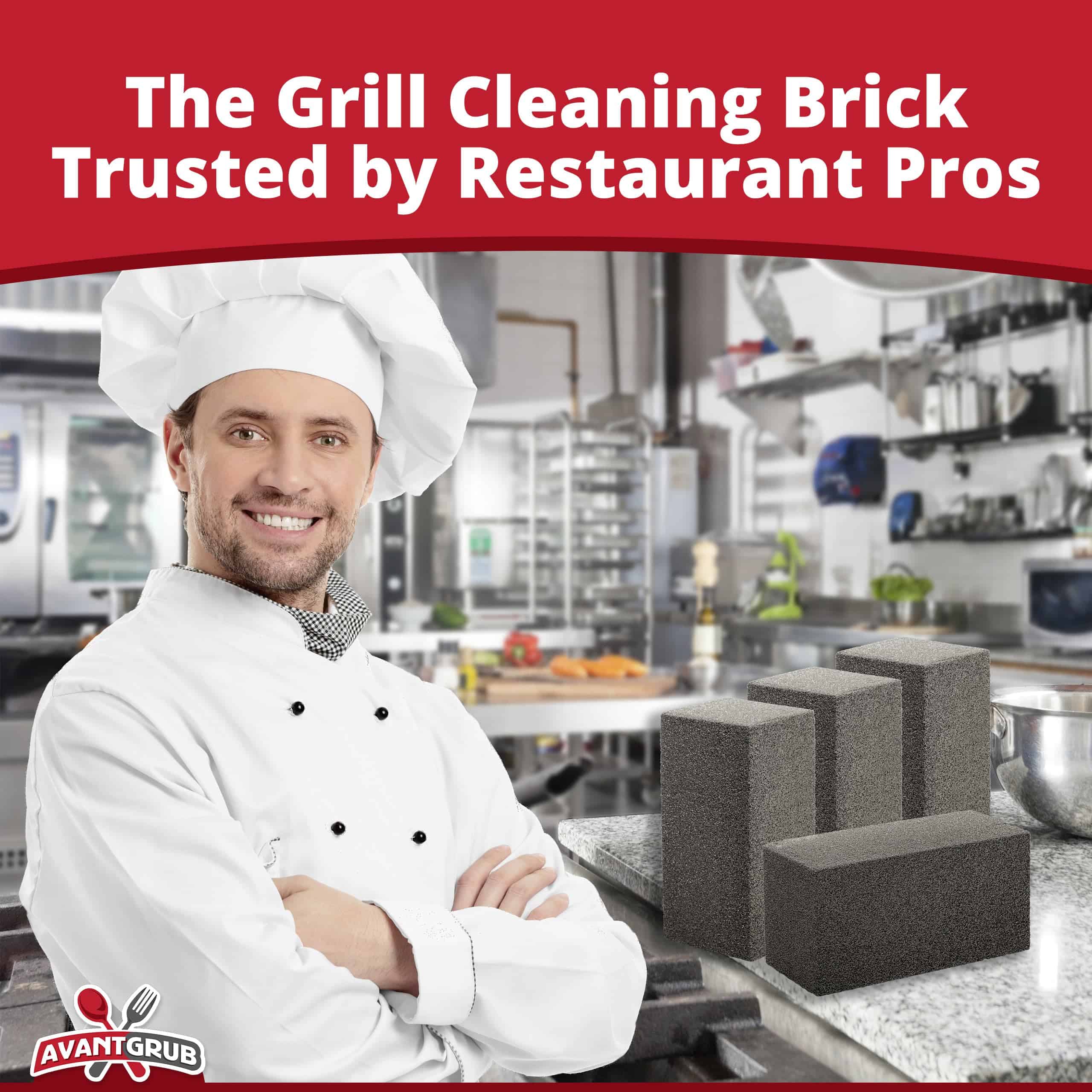 Paquete de 4 Ladrillos de Limpieza para Parrillas de Grado - Imagen 6