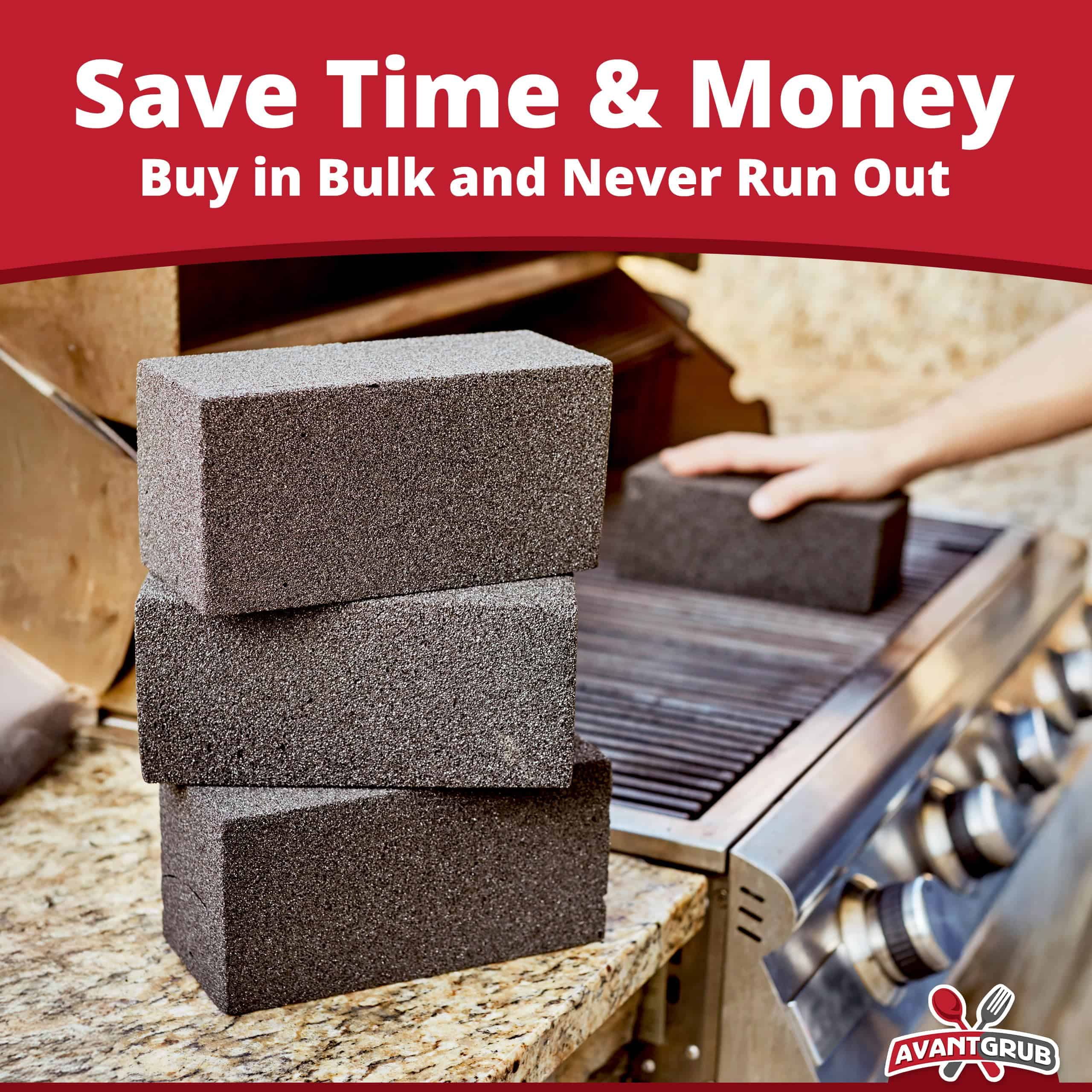 Paquete de 4 Ladrillos de Limpieza para Parrillas de Grado - Imagen 7