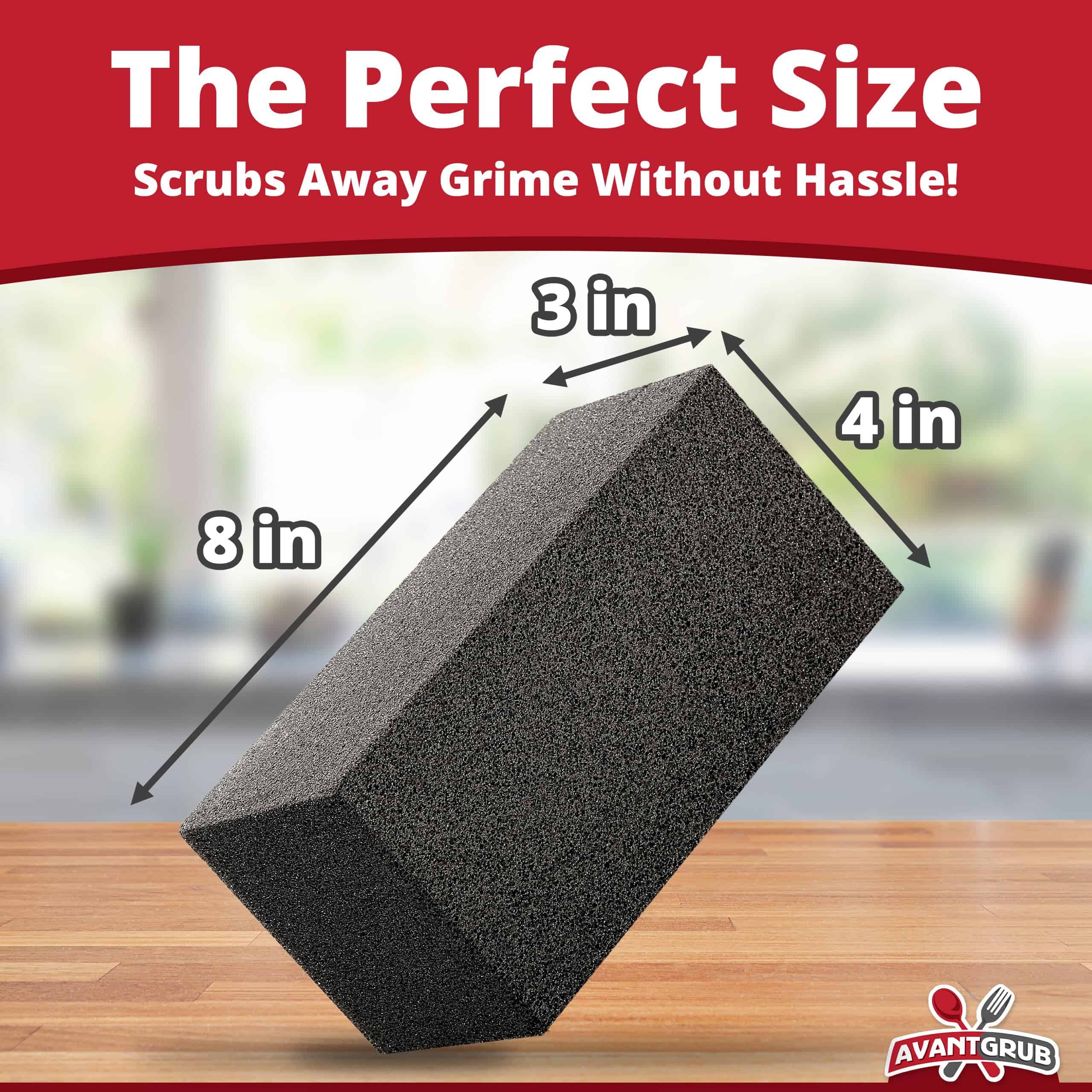 Paquete de 4 Ladrillos de Limpieza para Parrillas de Grado - Imagen 3