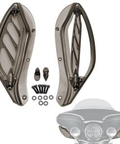 Deflectores de aire ajustables para carenado superior en