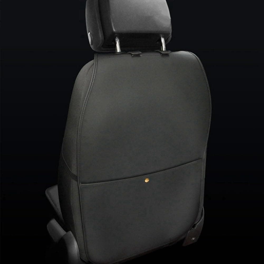 HCMAX 2 Pack Kick Mat Car Seat Back Protector Waterproof