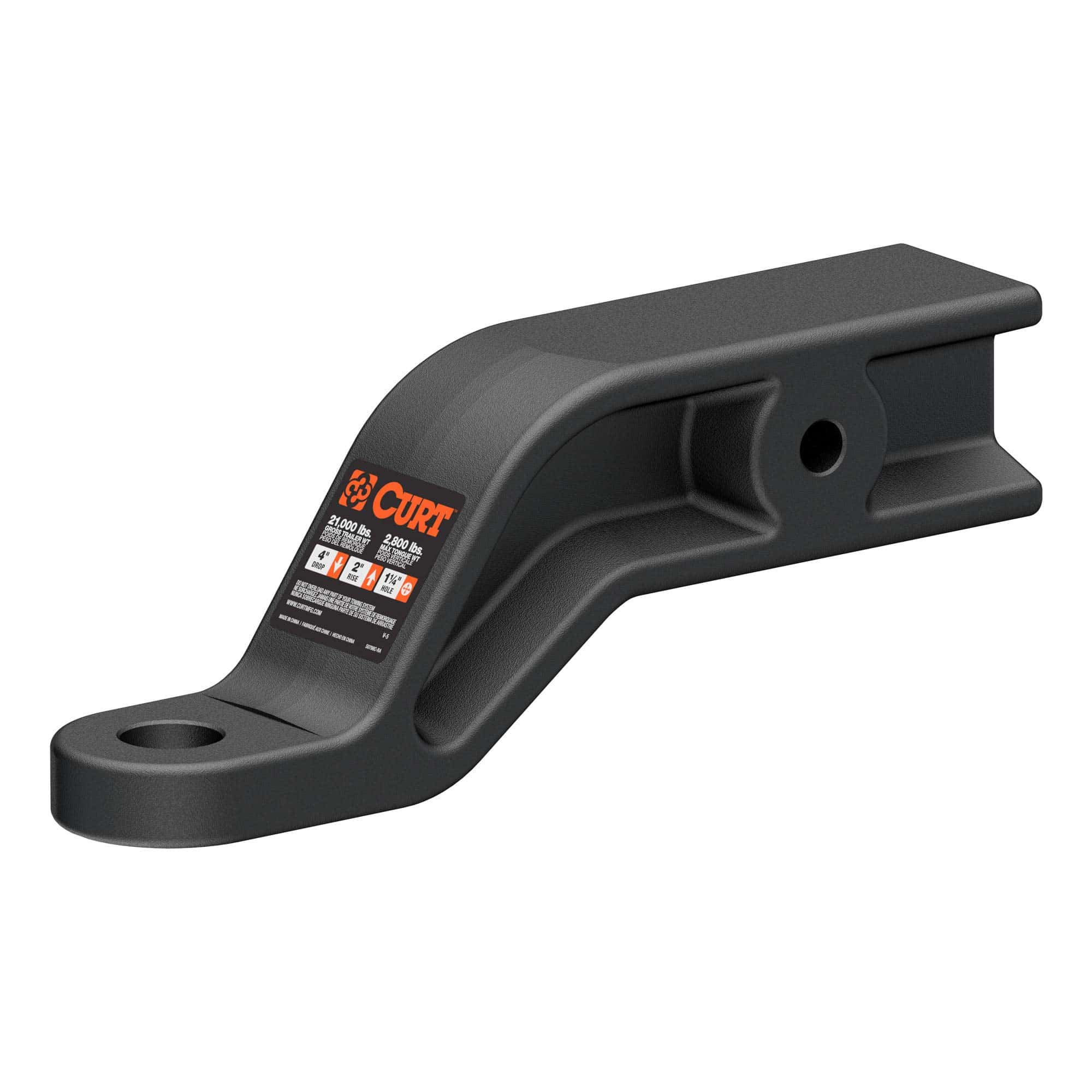 CURT 45430 Montura de enganche para remolque forjada de