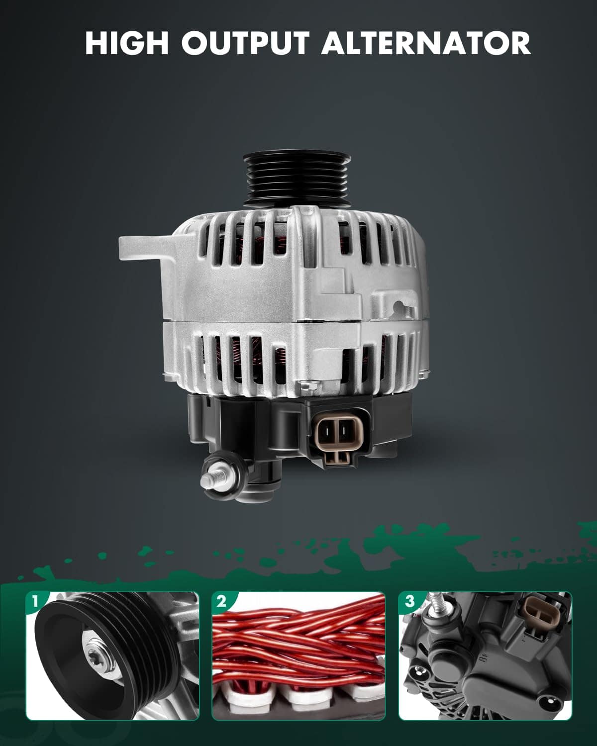 Alternadores SCITOO AVA0066 11188 para Hyundai Santa Fe - Imagen 6