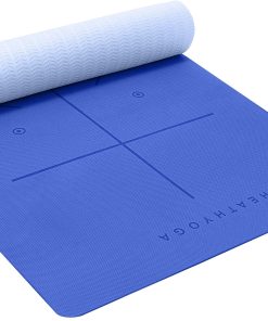 Tapete de Yoga con Sistema de Aliniamiento Corporal