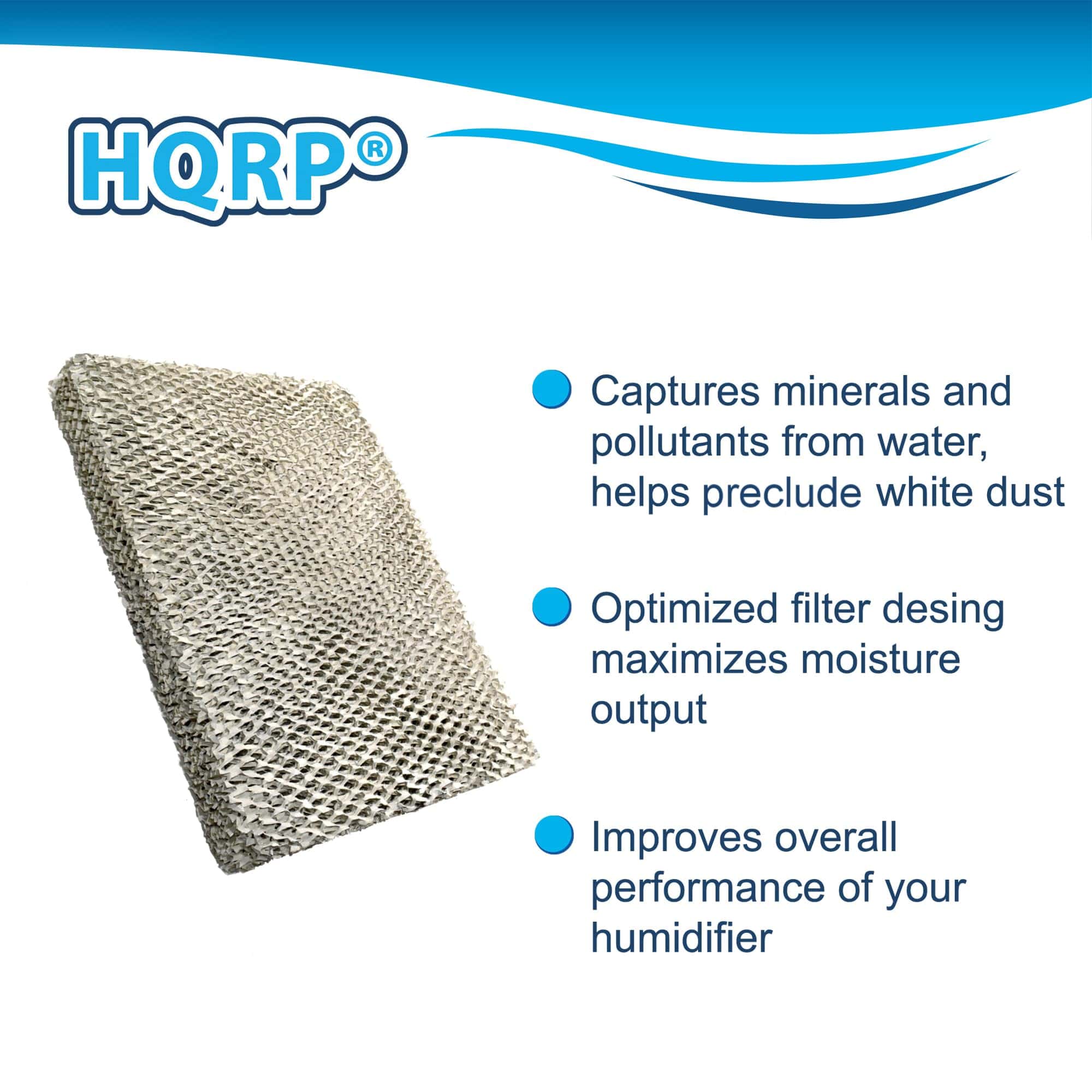 HQRP 2-pack Filtro de Agua compatible con Humidificadores - Imagen 4