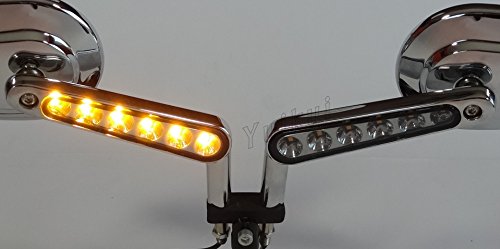 Espejos retrovisores LED Muscle con luces intermitentes LED - Imagen 5