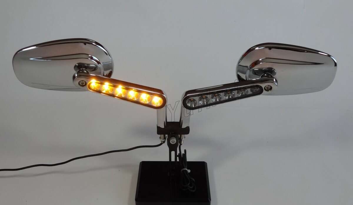 Espejos retrovisores LED Muscle con luces intermitentes LED - Imagen 7