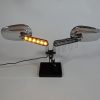 Espejos retrovisores LED Muscle con luces intermitentes LED