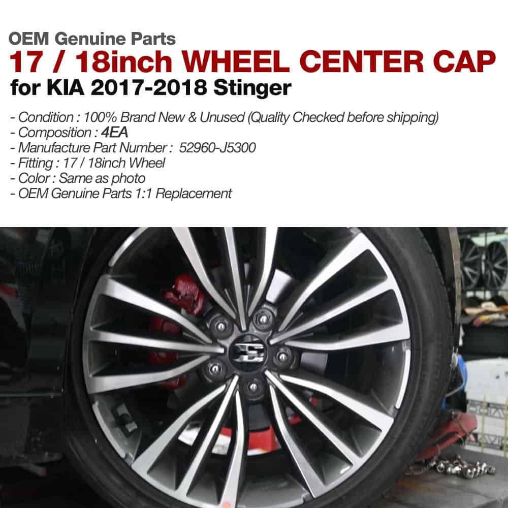 KMPtrade OEM Parts 52960J5300 17 / 18inch Wheel Center Cap - Imagen 5