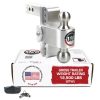 Weigh Safe Adjustable Trailer Hitch Ball Mount - Compuerta