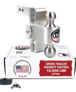 Weigh Safe Adjustable Trailer Hitch Ball Mount - Compuerta