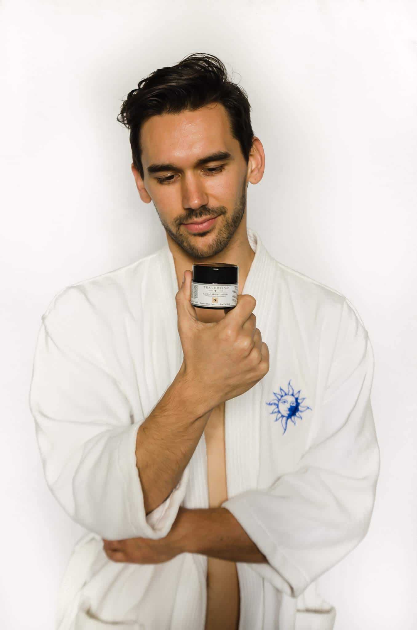 Hidratante Facial Travertine Spa con Aloe y Minerales - Imagen 3