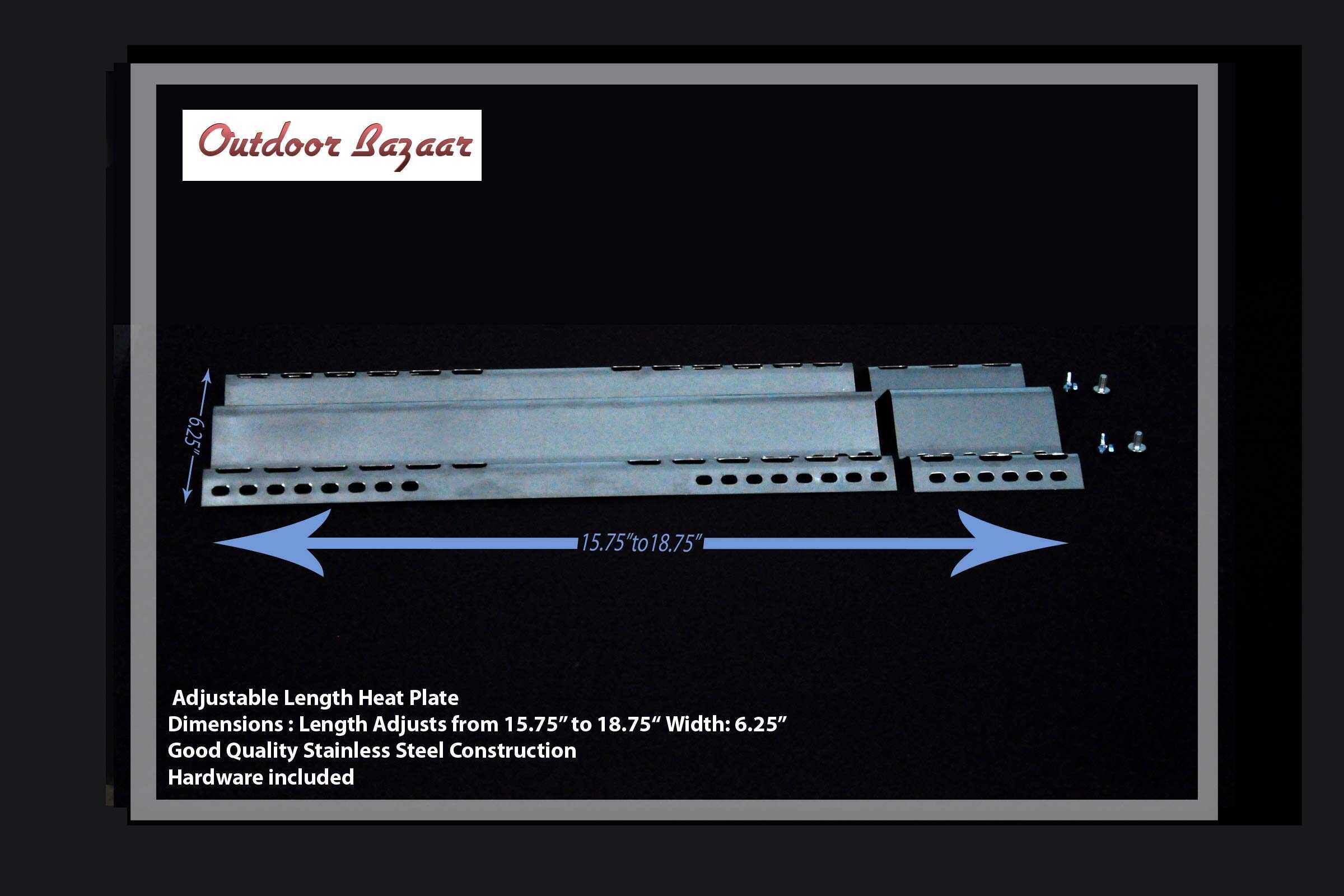 Set de Cuatro Brinkman 6� Extra Ancho, Ajustable Universal - Imagen 3