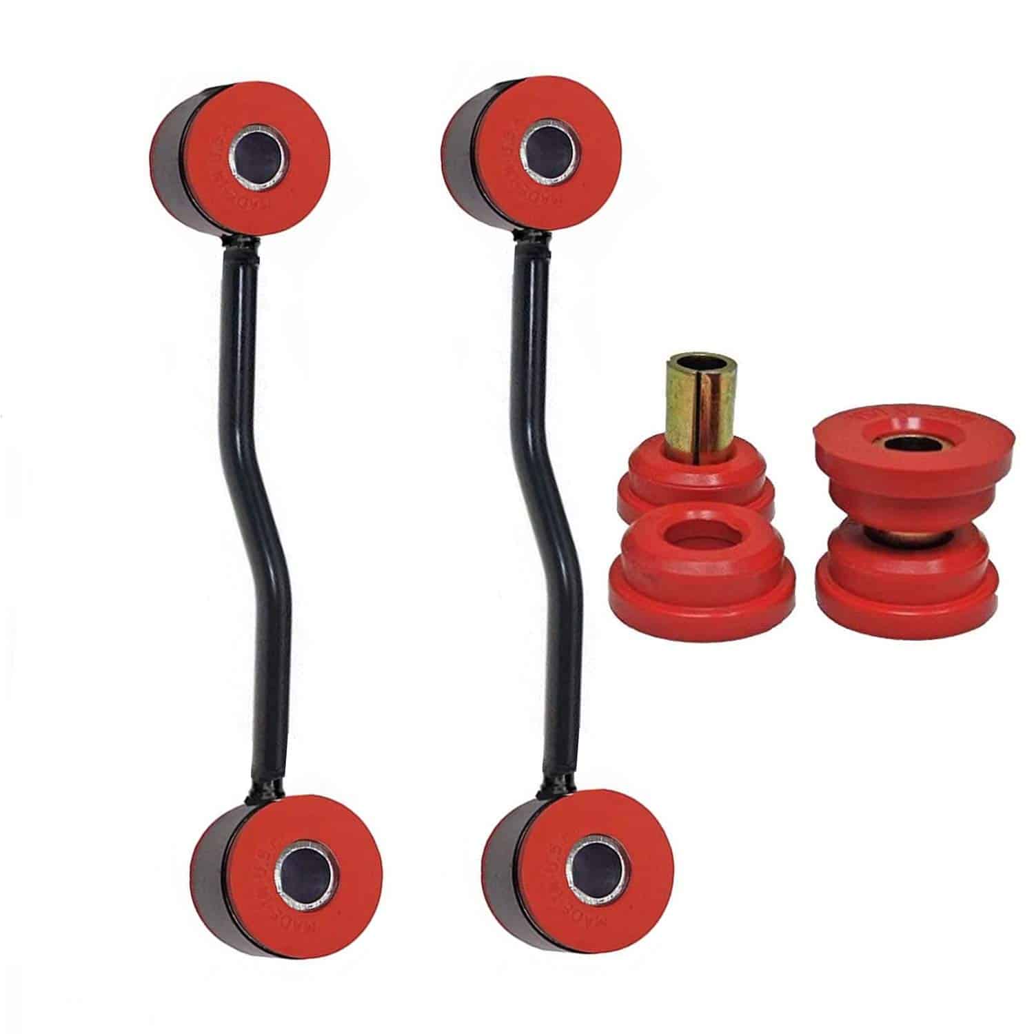 Suspension Dudes 4PC Front Sway Bar Links + Track Bar