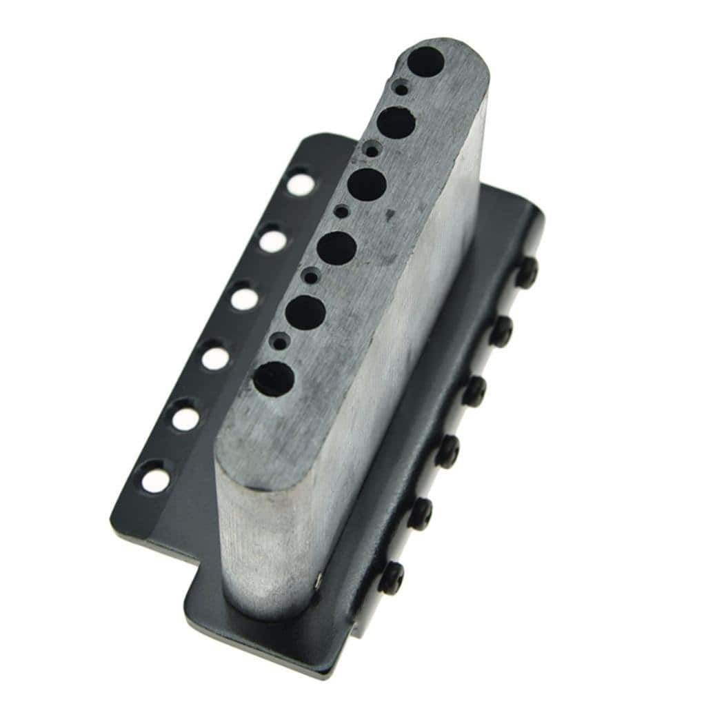 Puente de trémolo negro para guitarra Strat Dopro ST con - Imagen 6