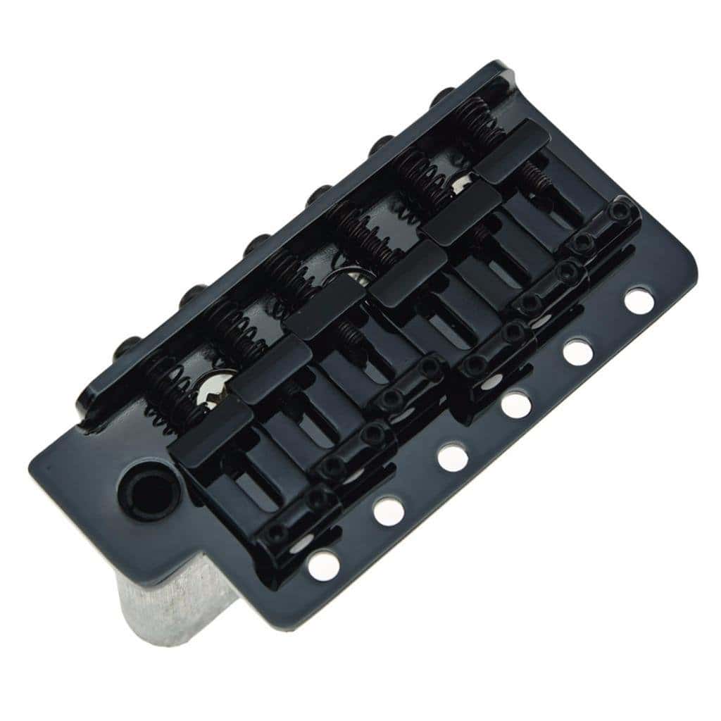 Puente de trémolo negro para guitarra Strat Dopro ST con - Imagen 4