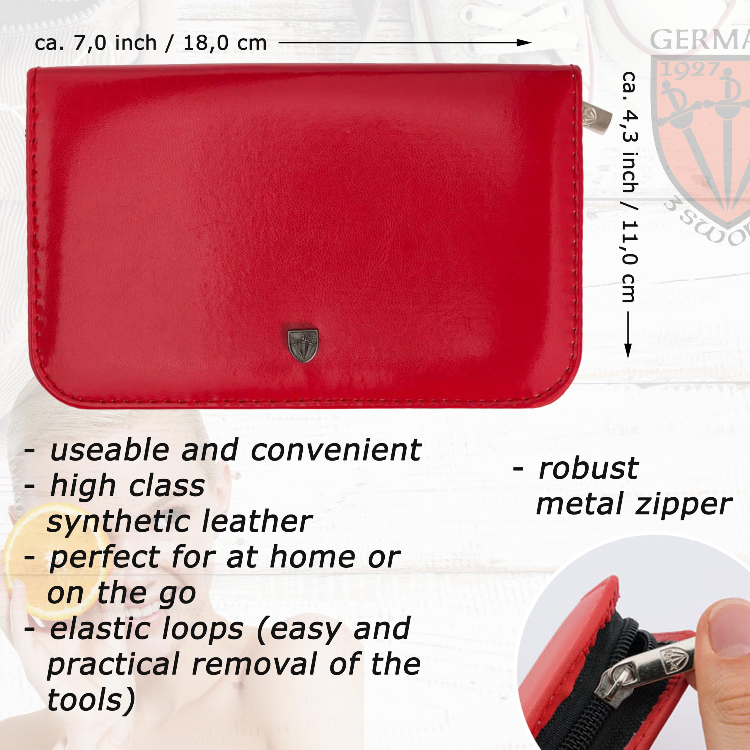 Kit de manicura y pedicura de 10 piezas de calidad de la - Imagen 4