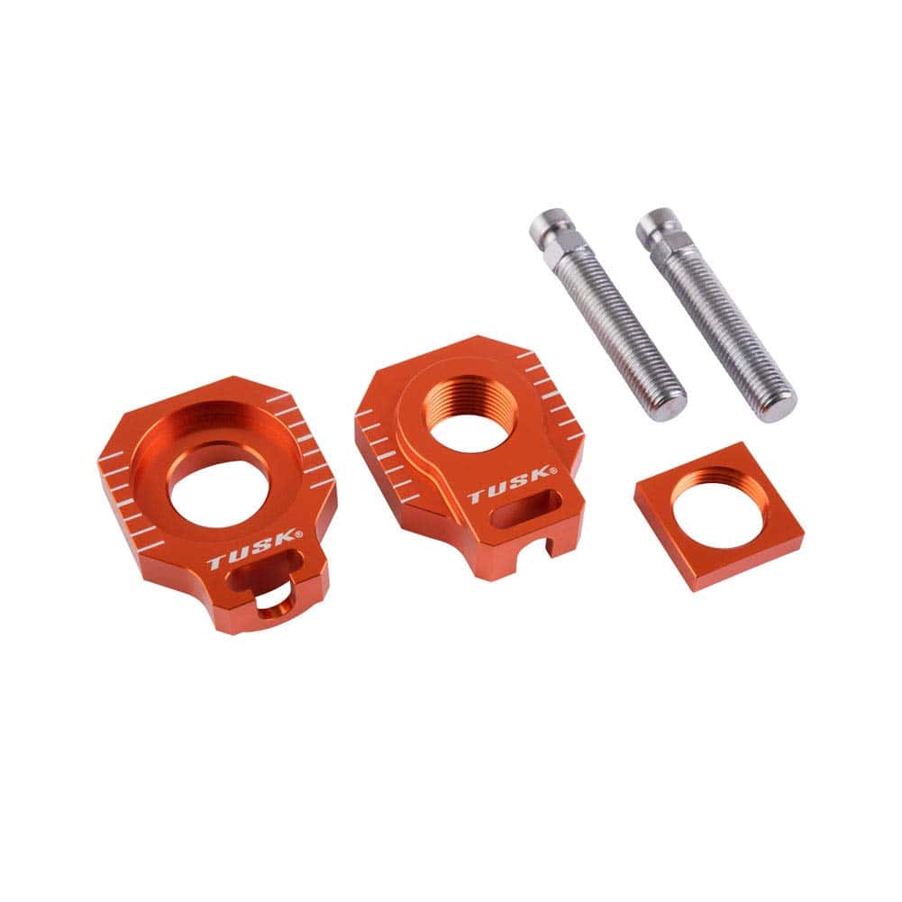 Bloques de Eje Tusk Racing Naranja Compatible con KTM 500 - Imagen 4