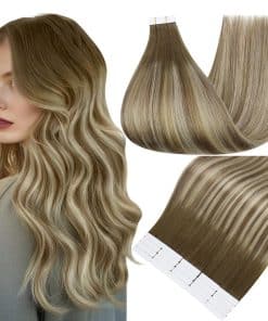 Extensiones de cabello humano Full Shine de 14 pulgadas
