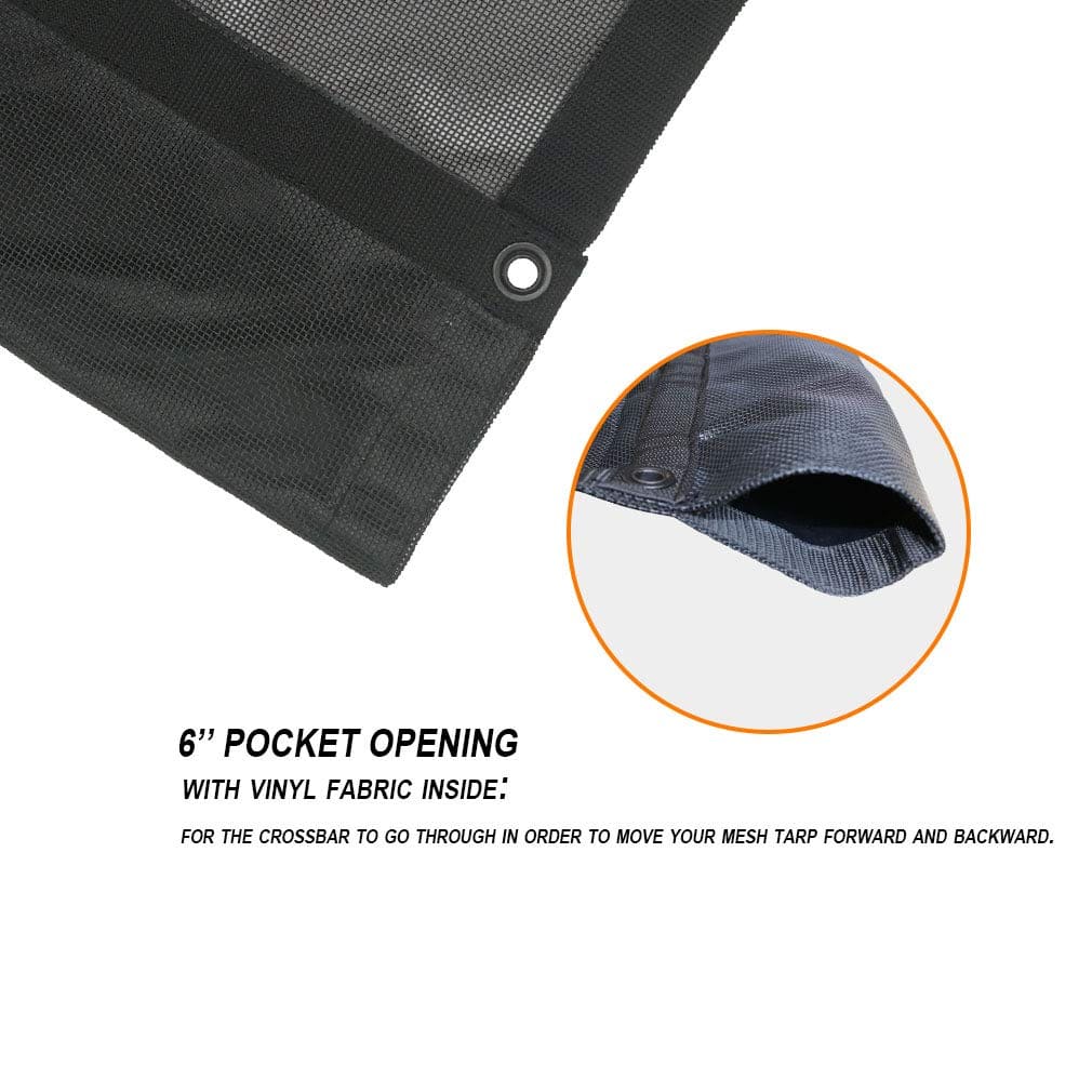 Lona de Malla para Camión de Volteo 7'X12' - Cubierta - Imagen 4