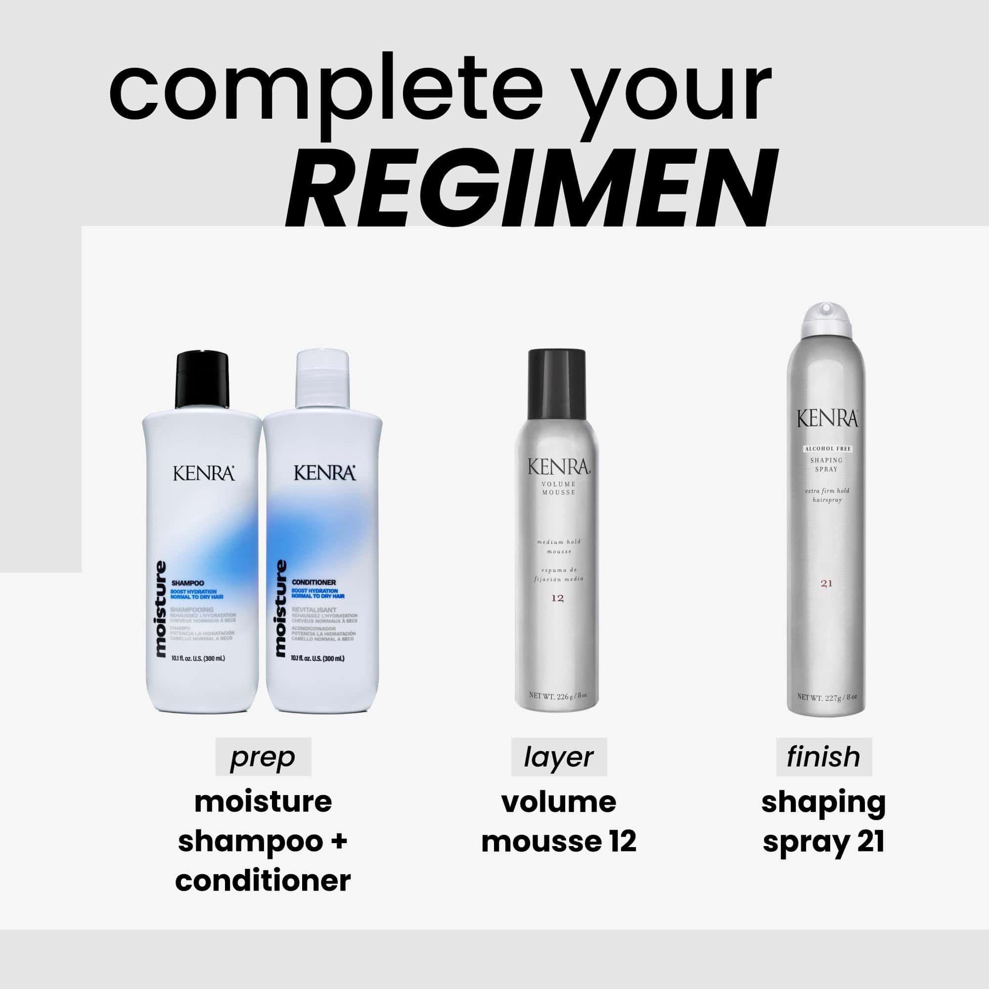 Kenra Shaping Spray 21 | Spray para el cabello sin alcohol - Imagen 6