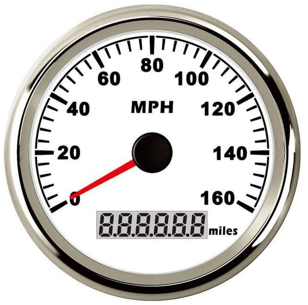 Velocímetro GPS universal SAMDO de 85mm para barco,